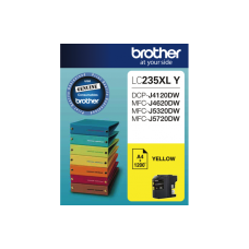 LC235XLY Brother Yellow Ink Cartridge