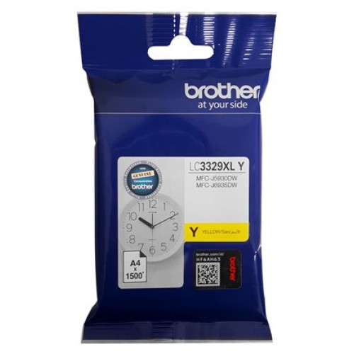 LC3329XLY Brother Yellow Ink Cartridge