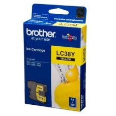 LC38Y Brother Yellow Ink Cartridge