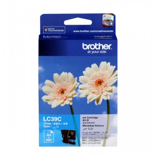 LC39C Brother Cyan Ink Cartridge