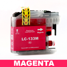 Brother LC133 / LC131 Compatible Magenta Ink Cartridge
