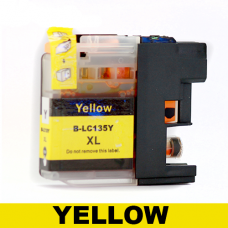 Brother LC135XL Compatible Yellow Ink Cartridge