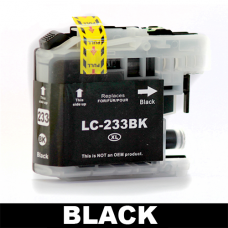 Brother LC233 / LC231 Compatible Black Ink Cartridge