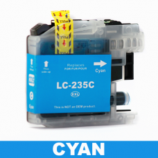 Brother LC235XL Compatible Cyan Ink Cartridge