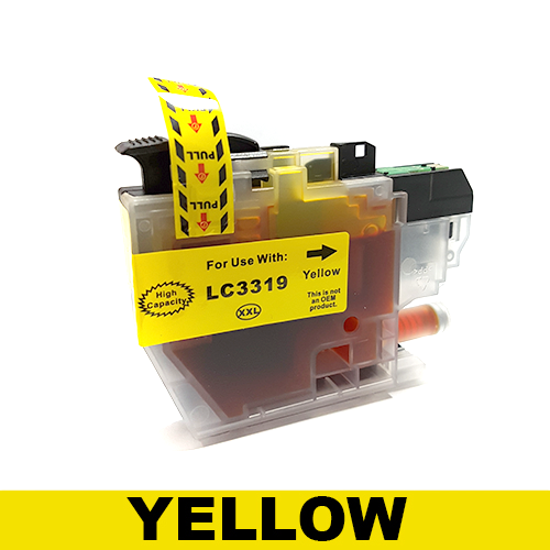 Brother LC3319XL Compatible Yellow Ink Cartridge