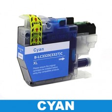 Brother LC3329XL Compatible Cyan Ink Cartridge