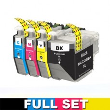 Brother LC3329XL Compatible Ink Cartridge - Set of 4 (Bk+C+M+Y)