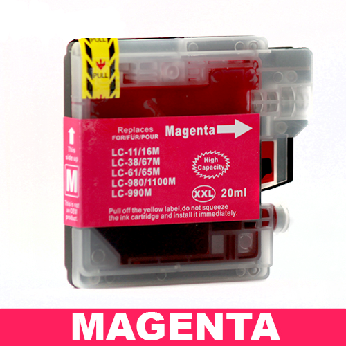 Brother LC38 / LC67 Compatible Magenta Ink Cartridge