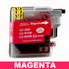 Brother LC39 Compatible Magenta Ink Cartridge