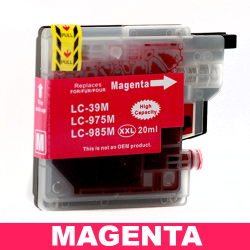Brother LC39 Compatible Magenta Ink Cartridge