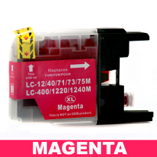 Brother LC73 / LC40 Compatible Magenta Ink Cartridge