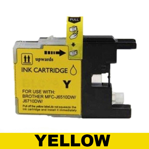 Brother LC77XL Compatible Yellow Ink Cartridge