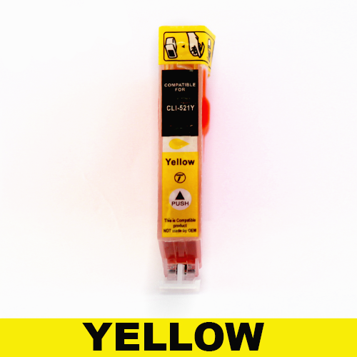 Canon CLI521 Compatible Yellow Ink Cartridge