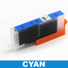 Canon CLI671XL Compatible Cyan Ink Cartridge