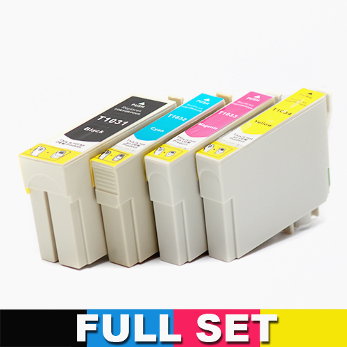 103 Compatible Cartridge Set of 4 (Bk/C/M/Y) for Epson