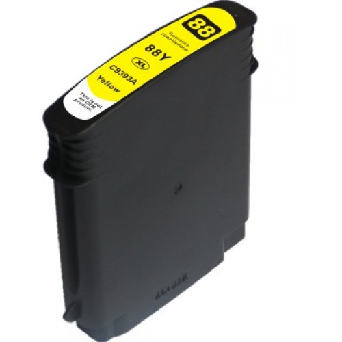 HP88XL High Capacity Compatible Yellow Ink Cartridge 