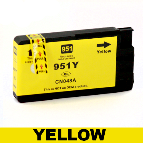 HP951XL High Capacity Compatible Yellow Ink Cartridge 