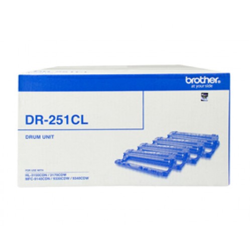 DR251CL Brother Genuine Drum - 4 Pack (BK+C+M+Y)