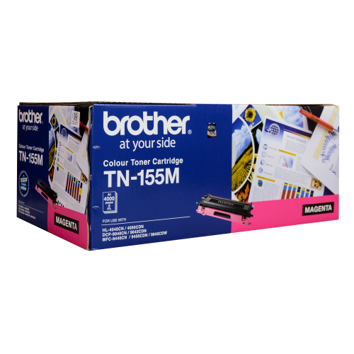 TN155M Brother Genuine Magenta Toner - High Capacity