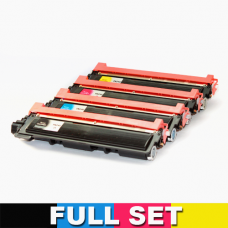 Brother TN240 Compatible Black Toner Cartridge - SET OF 4 (BK+C+M+Y)