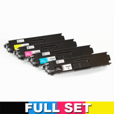 Brother TN348 Compatible Black Toner Cartridge - SET OF 4 (BK+C+M+Y)