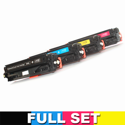 CC530A - 533A Compatible Toner Set of 4 for HP (304A)
