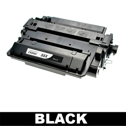 55X Compatible HP High Capacity Black Toner Cartridge (CE255X)