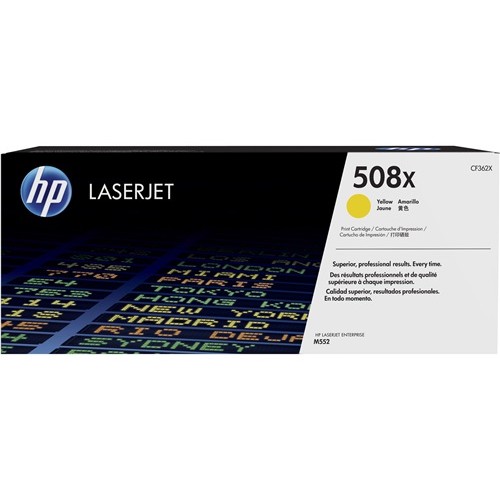 508X HP Hi Yield Genuine Yellow Toner (CF362X)